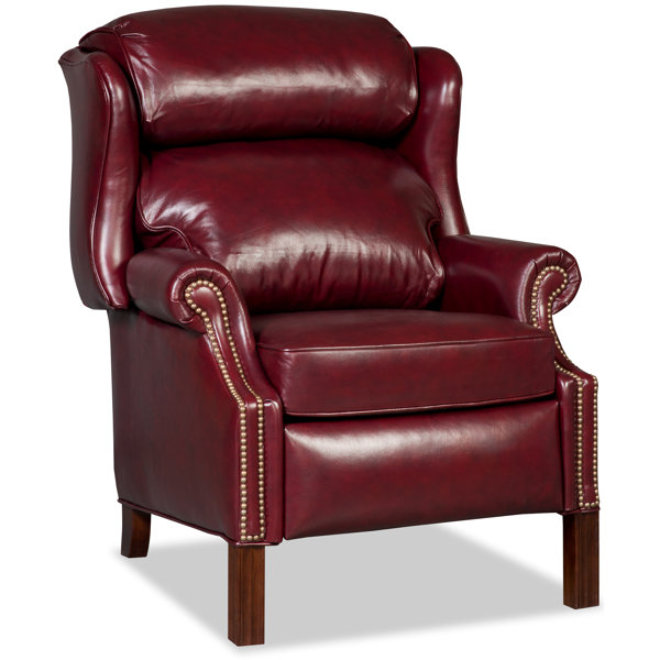 BradingtonYoung Chippendale Leather Manual Recliner & Reviews Wayfair